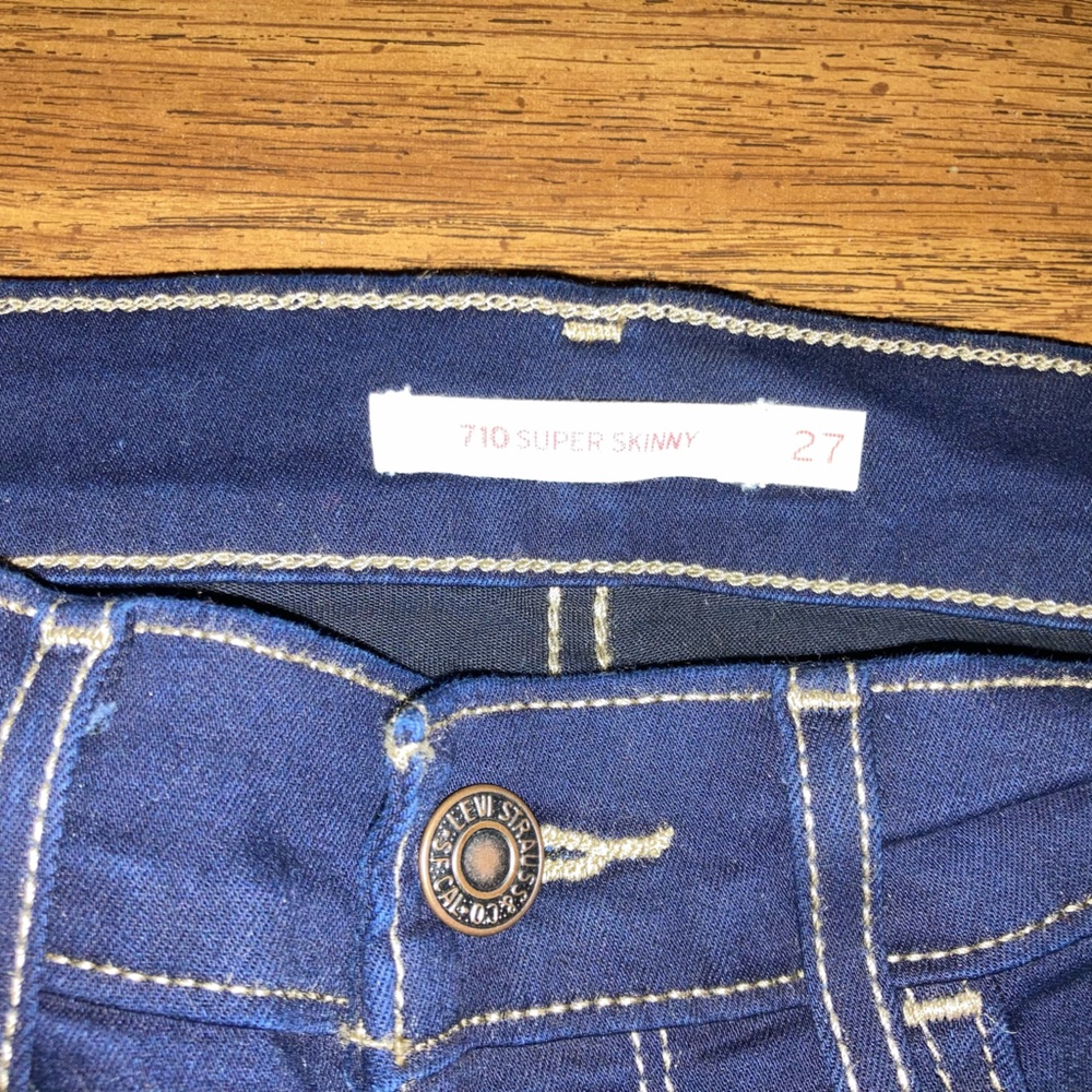 Levis 710 súper skinny jeans